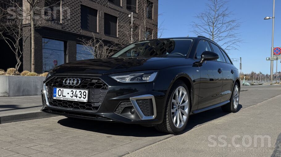 Audi A4 Avant 40 Tdi S tronic S-Line Sport, ražots 02.2023, Vācijā. Jauna ce