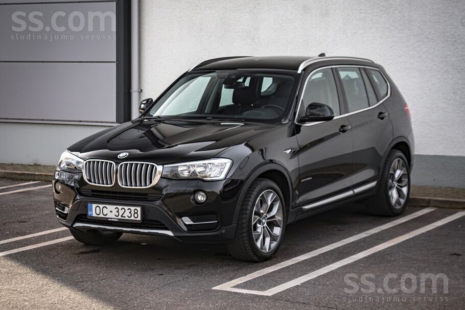 BMW X3 3.0 dīzelis, Automāts.
Modelis: BMW X3 xDrive35d;
Komplektācija: x