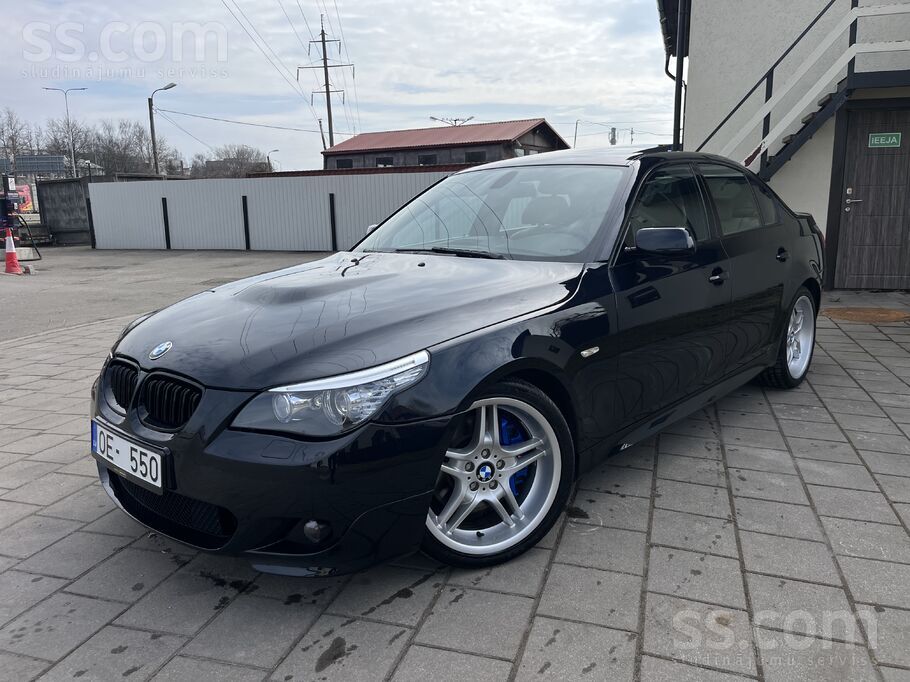 BMW 550i 4.8 benzīns 270Kw M-Sportpacket, Exclusive Edititon. Ta 02.07.2026.