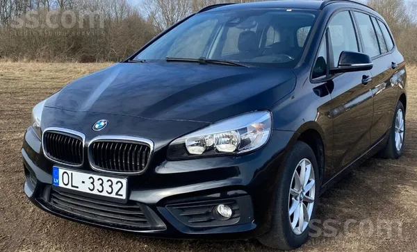 BMW F46 Gran Tourer 218d, 110kw. , 8-pak. automats, 7-sēdvietas. 
Auto no I