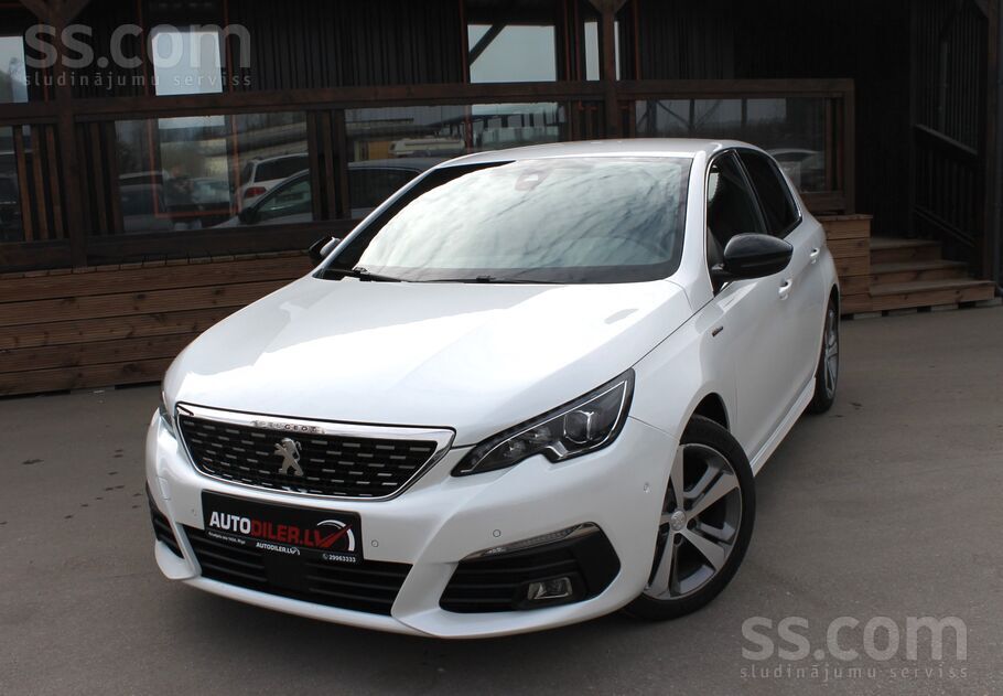 Peugeot Peugeot 308, Gt-Line 2019.Gada 1.2i Benzīns 96kw m
