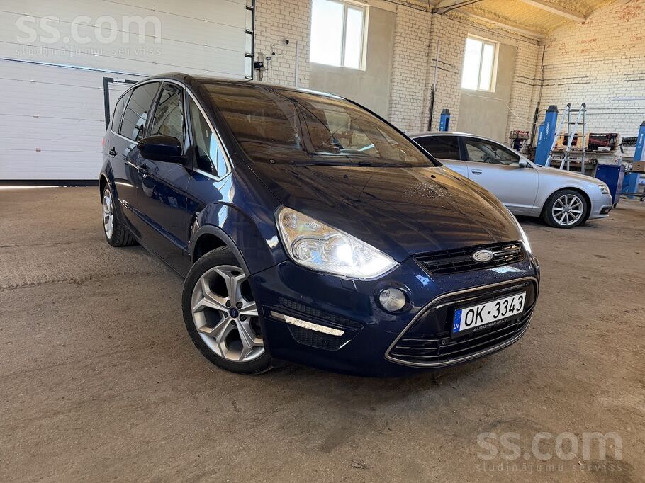 Ford Pārdodu labi uzturētu Ford S-Max 2.0D (120kw) face