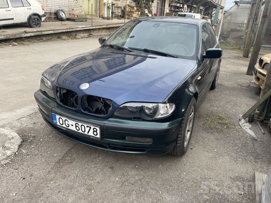 Pārdod E46. Ksenona gaismas, pastiprināta tilta vieta, 246hp 560nm. Alumīnij