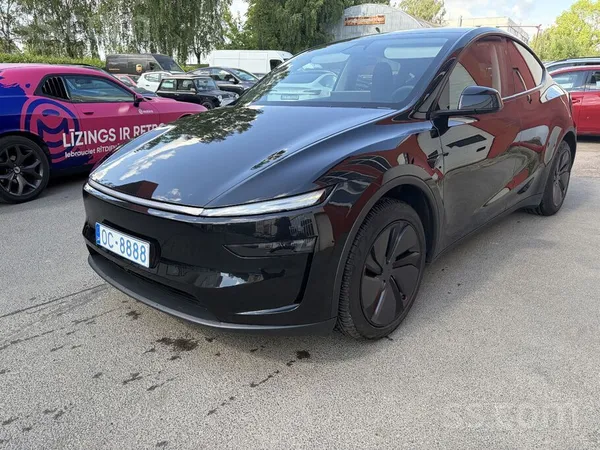 Tesla Model Y Juniper Long Range, 255kw/347zs, melns ādas salons , autopilots, lieti