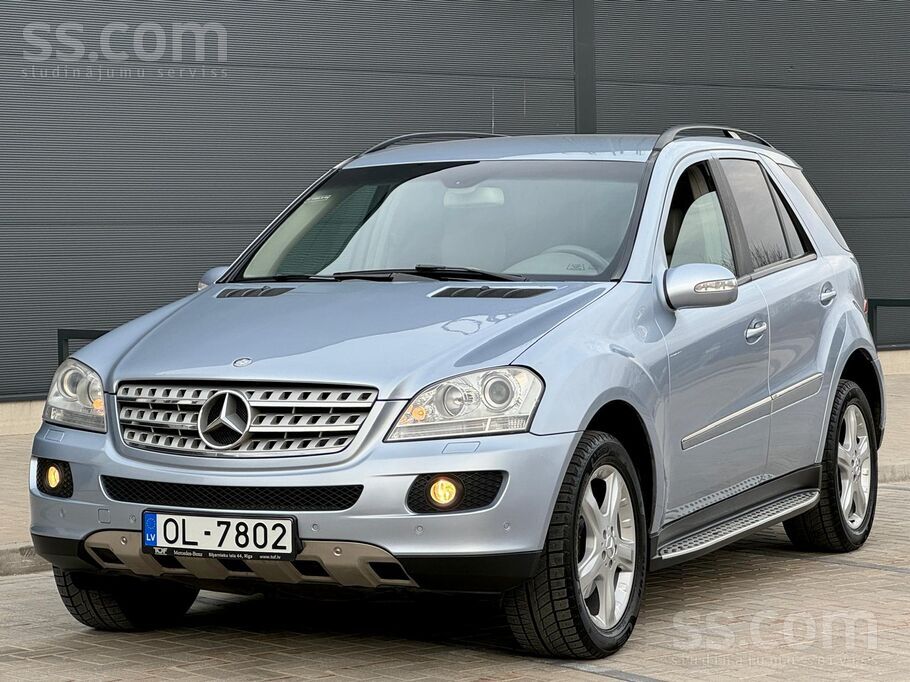 MB Ml320Cdi 165kW Sportpaket 7G-Tronic 4Matic“ Orģinālais Noskriens 228000km