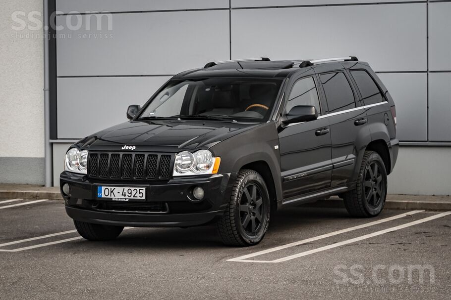 Jeep Grand Cherokee 4x4 3.0 dīzelis, Automāts.
160 kW / 218 ZS Automāts