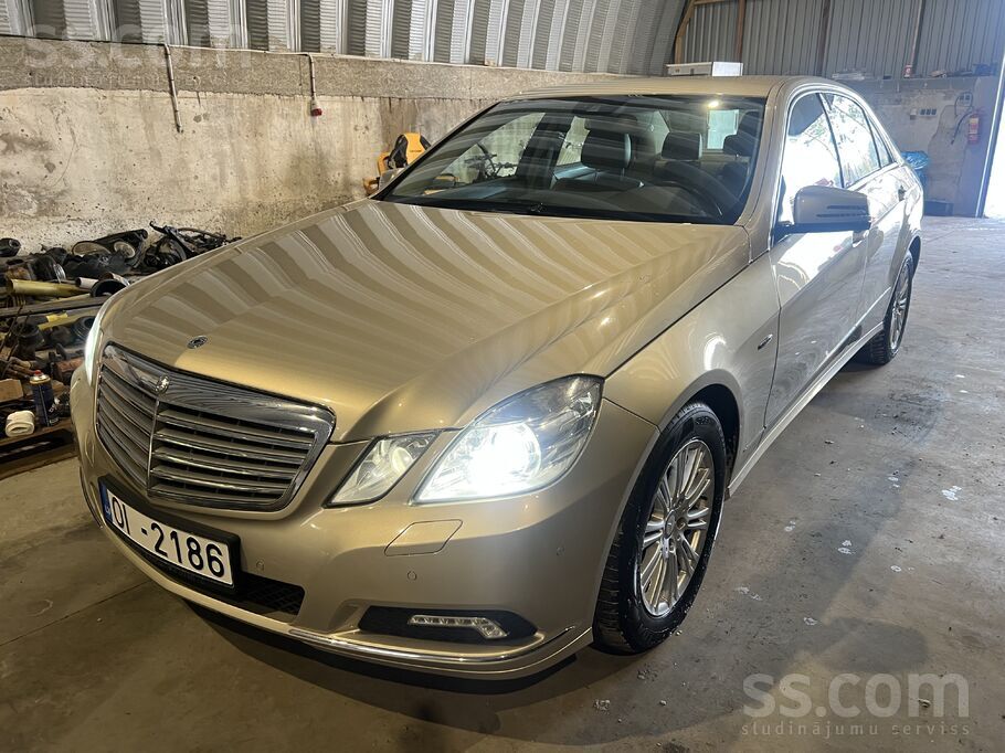 Mercedes-Benz E-klase 3.0 Cdi 2009 Tikai 144 000 km Pilna vēsture
Piedāvāju
