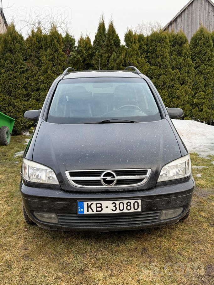 Opel Pārdod Opel Zafira, 2.0 dīzelis, ādas salons, ziem