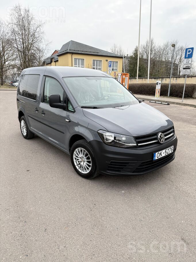 Volkswagen Caddy Mk4 2.0Tdi Fwd izcilā stāvoklī ar pārskatāmu