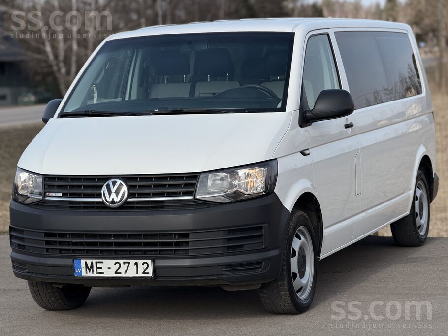 Cena ar Pvn. VW T6 Kombi 4Motion, 9 sēdvietas. 2016. Gada. 2019. gadā ievest