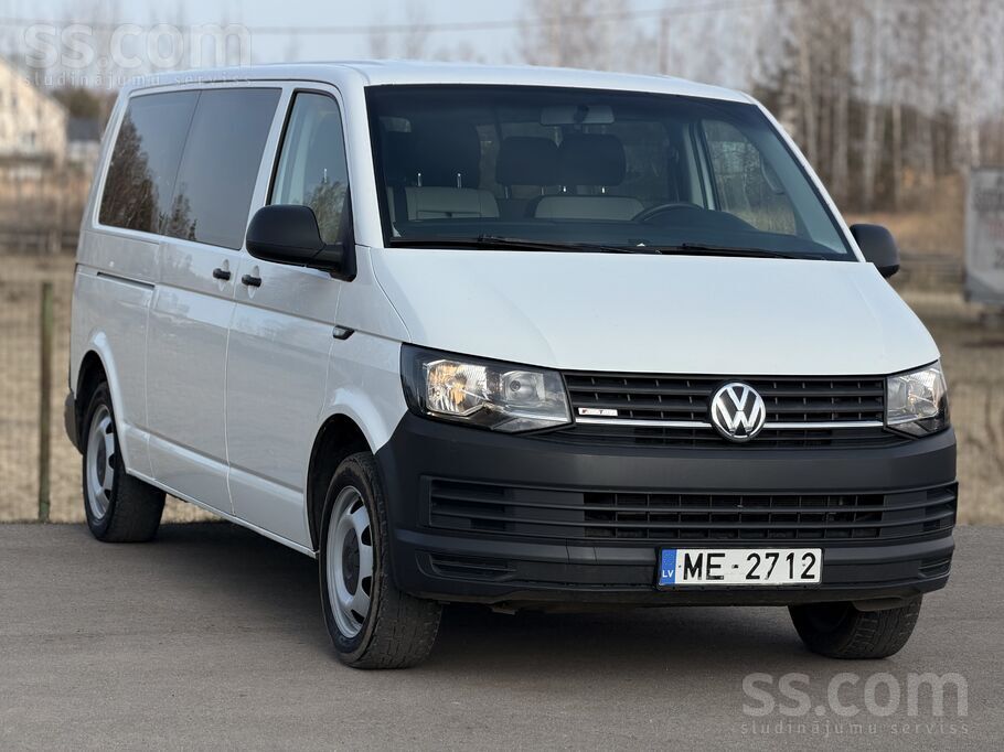 Cena ar Pvn. VW T6 Kombi 4Motion, 9 sēdvietas. 2016. Gada. 2019. gadā ievest