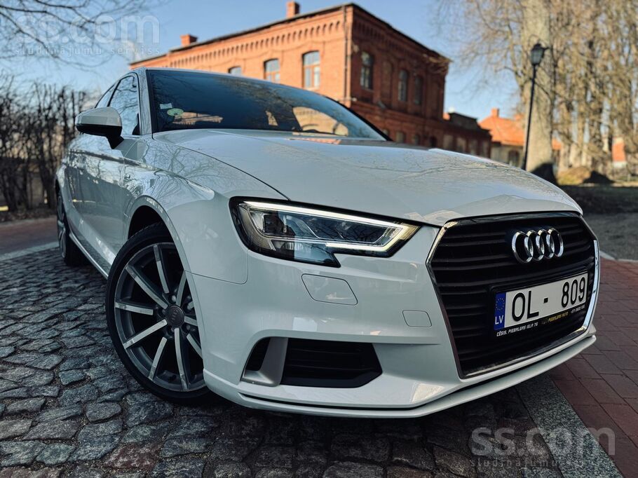 Audi Garantija - Tikko no Francijas S-line Audi A3 Limo