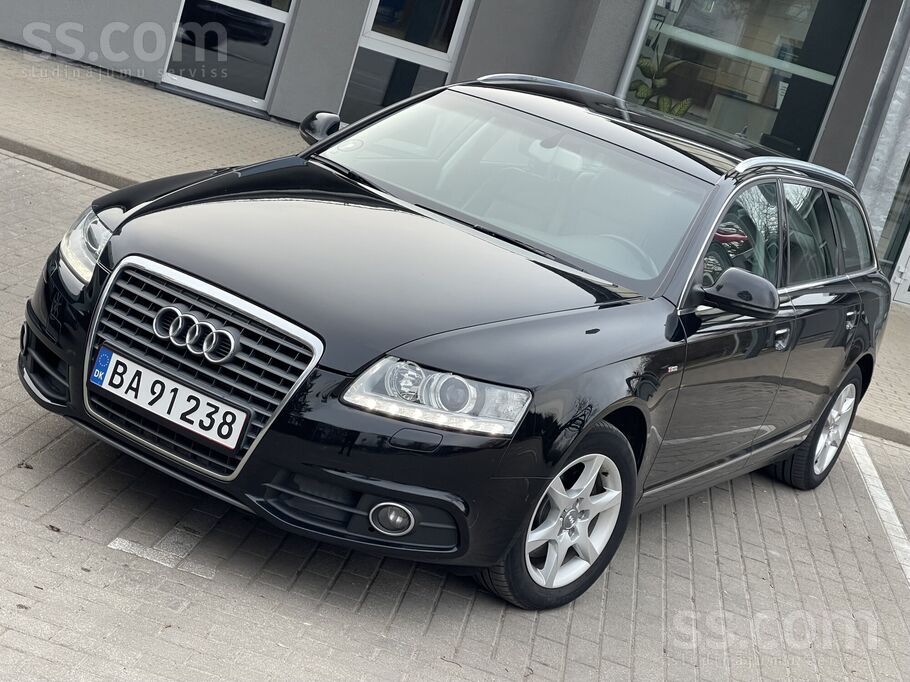 Pārdodu Audi A-6 S-Line 2.0 d . Tikko no Danijas. Nobraukums 275000 km. Ļoti