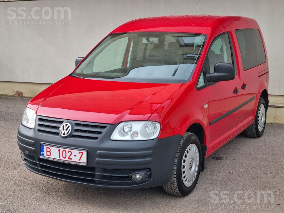 Volkswagen Tikko no Vācijas VW Caddy Life, 1.9 Tdi, 55 kw, 5 