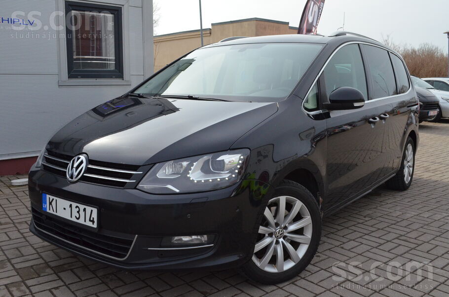 Volkswagen Sharan, 2012.gads, 2.0 dīzelis, 103kW. Automātiskā ātrumkārba. 7
