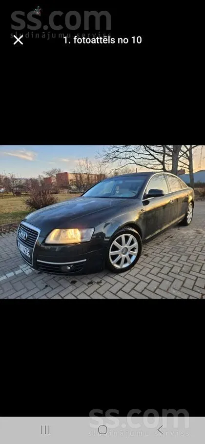 Pārdod Audi A6 sedanu, 2007.g. 2, 7tdi, automātiskā kārba. Auto ļoti labā te