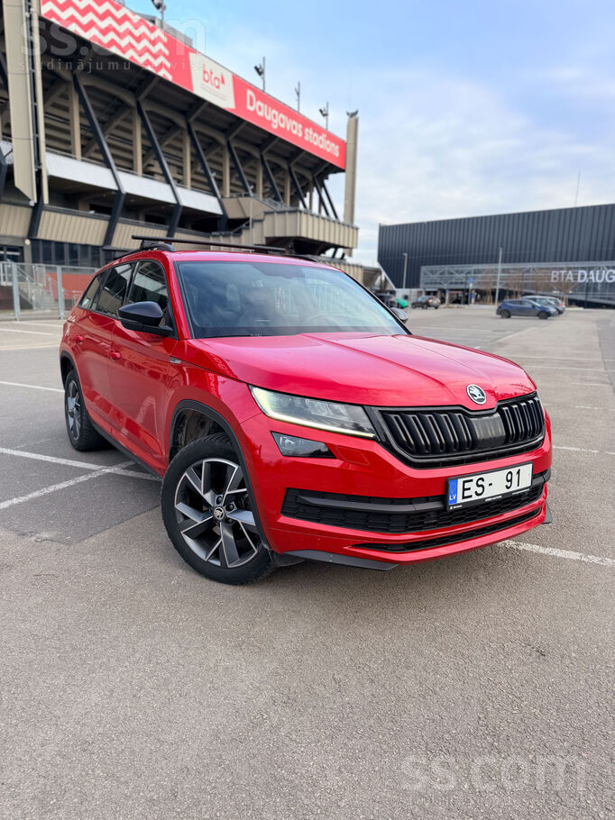 Pārdodu Škoda Kodiaq Sportline 1.5 Tsi Dsg – kopts, pārbaudīts un gatavs jau