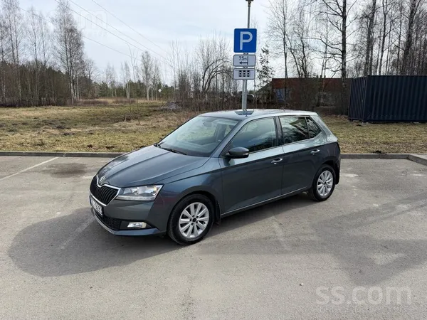 Skoda Pārdod Skoda Fabia, 2019. gada, facelift modelis a