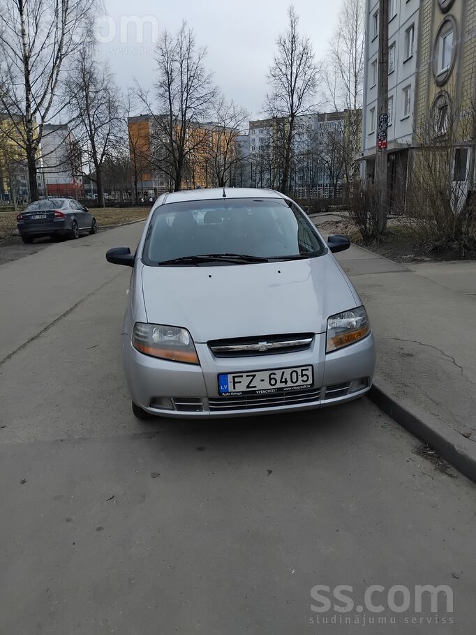 Chevrolet Uzticama automašīna. 1, 2 l, 53 kW. Labā stāvoklī 