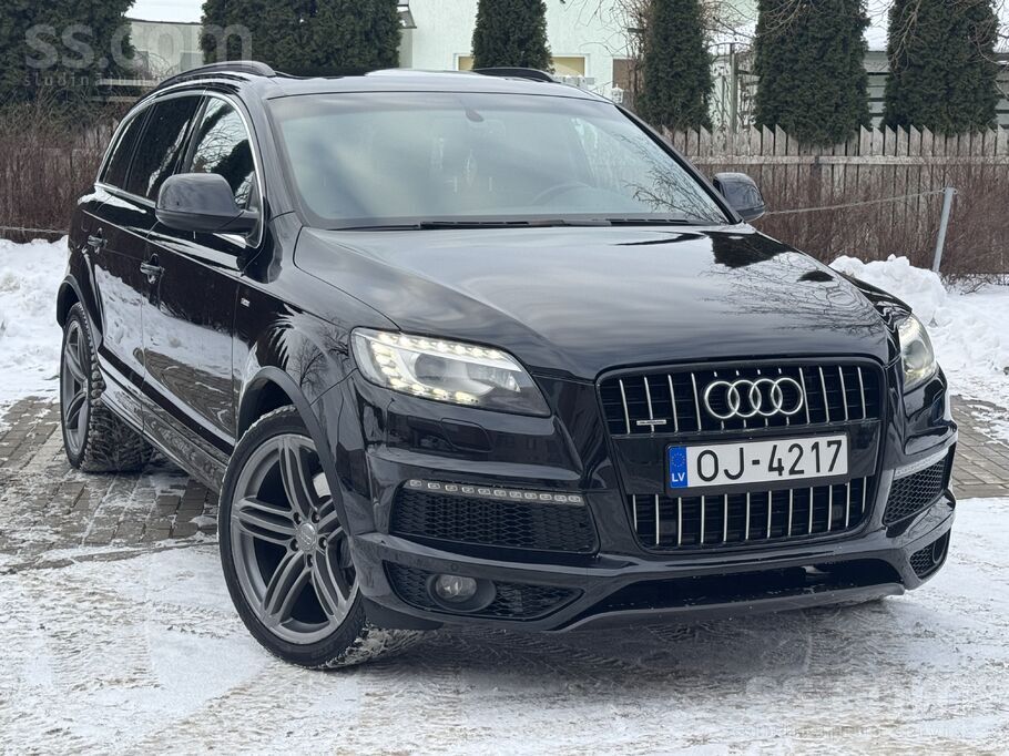 Audi Audi Q7 S-Line Facelift 3.0 dīzelis 176kw 7vietas,