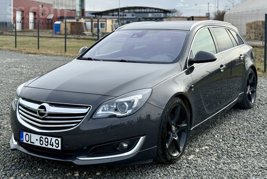 Tikko no Vācijas Opel Insignia Sports Tourer SW Opc ar 2.0L, 120Kw dīzeli un