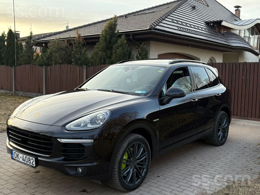 Pārdošana/maiņa
2016. gada Porsche Cayenne S E-Hybrid Plug-in. 218 000 km,