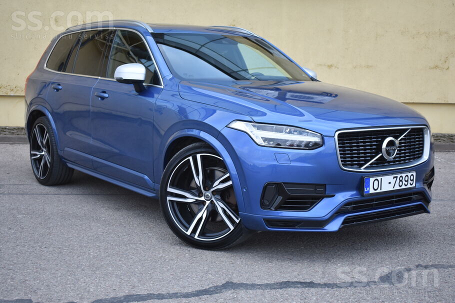 Volvo Xc90 (2017.g) zila met.
Nepieciešamības gadījumā ir iespējams nokā