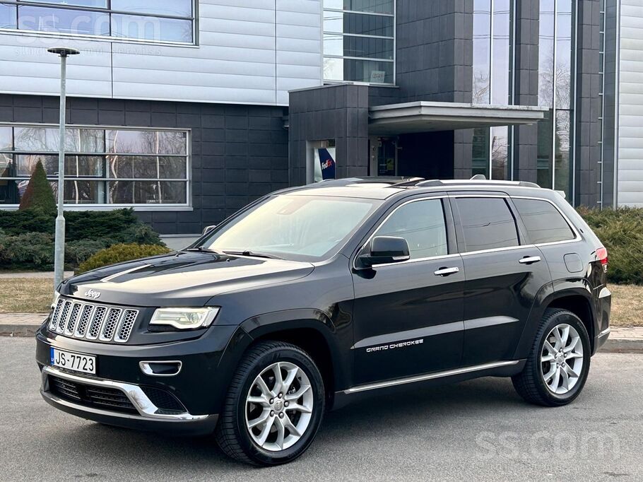 Pirkts Latvijā, Jeep Grand Cherokee Summit 3.0 Dīzels 4x4 184 kW Automāts,