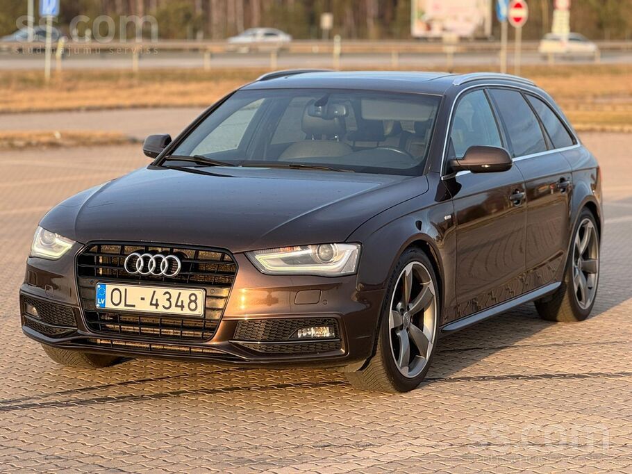 Audi Tikko ievests Audi A4 facelift triple S-line. Eksl