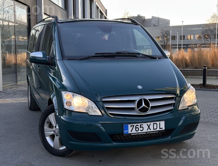 Mersedes-Benz Viano Long 2.1D 120kw Automaat

Машина в хорошем состоянии,