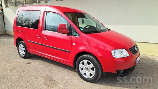 Volkswagen Izcils auto tikko no Vācijas VW Caddy Life 1.6i Be