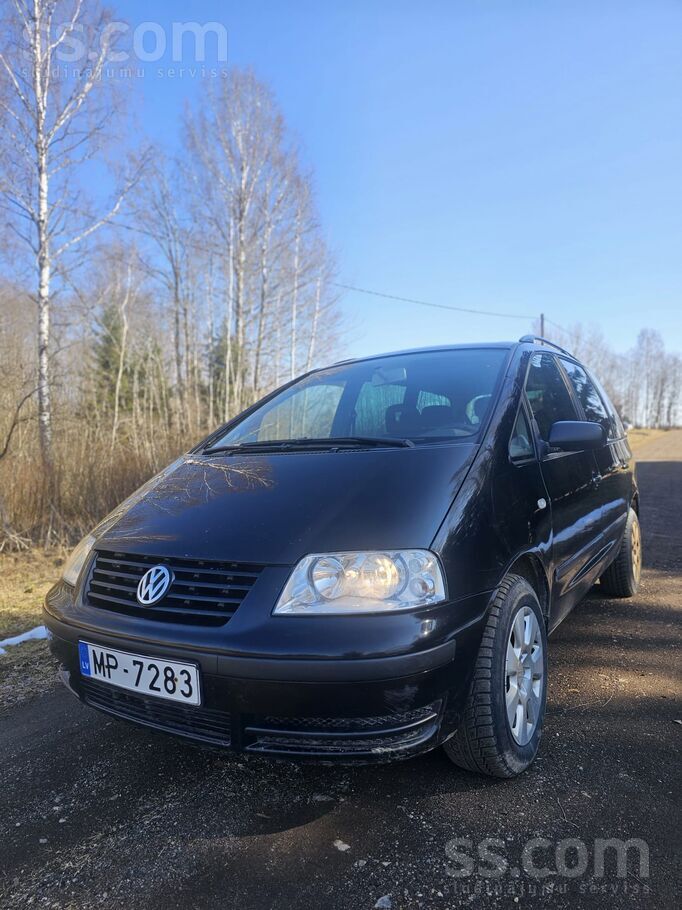 Sharans ar jaunu skati. Labas riepas, ekonomisks un ietilpīgs. Tehniski labā