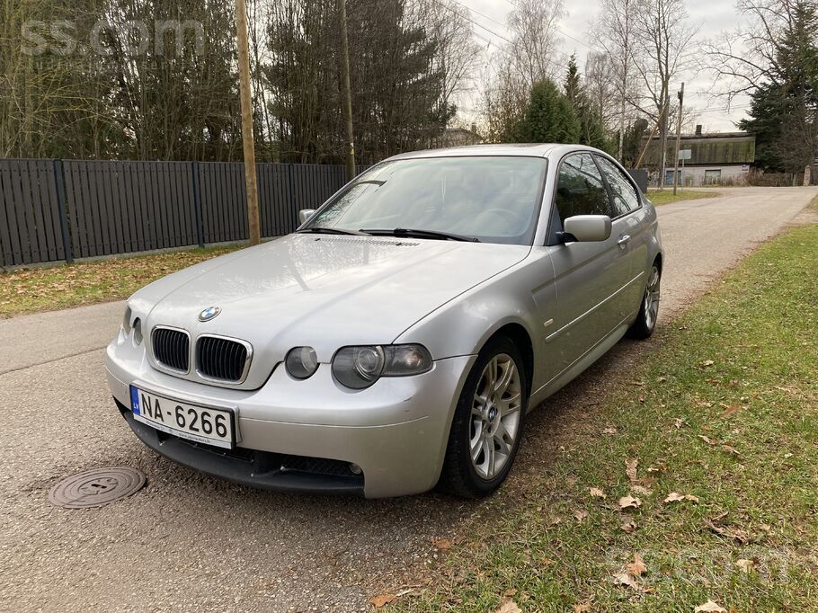BMW Pārdodu Compaktu rūpnīcas Mpakā, nesen izieta tehn
