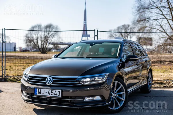 Volkswagen VW Passat B8 ar 2.0Tdi dīzeļdzinēju un automātisko