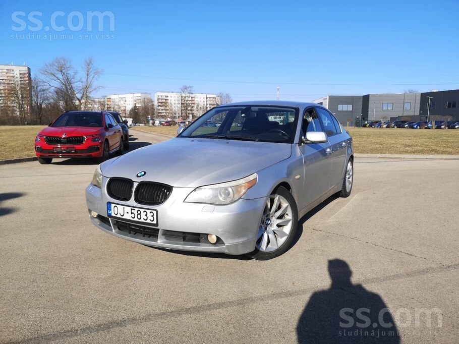 Sveiki. Pārdodu BMW E60 sakarā ar cita auto iegādi. Auto pavisam nesen iziet