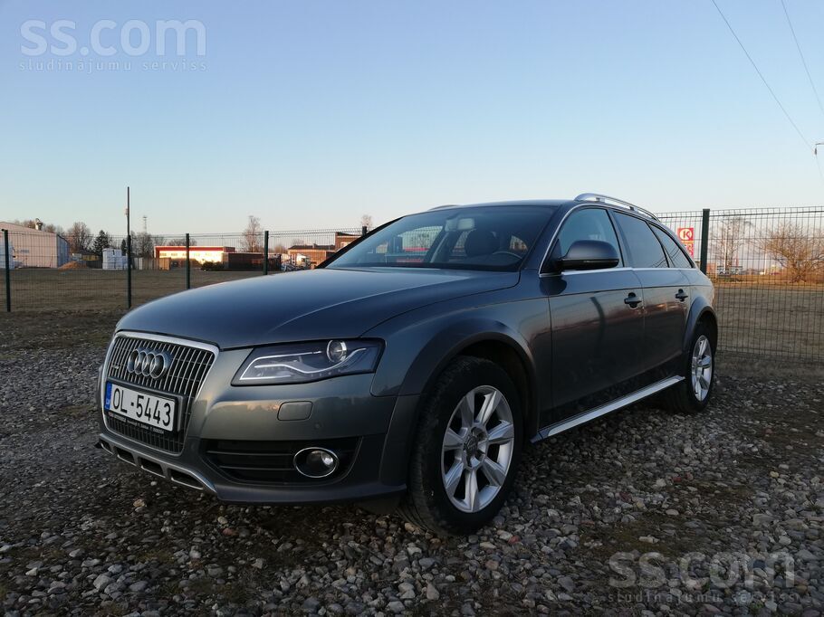 Tikko no Vācijas. 
Audi A4 Allroad Quattro. 
1 reg. 12.12.2011g. 
2.0 Tdi