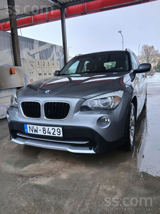 BMW X1 Xdrive. 2010g izl 2.0d 105kw. Izieta jauna tehniskā apskate. Oriģināl