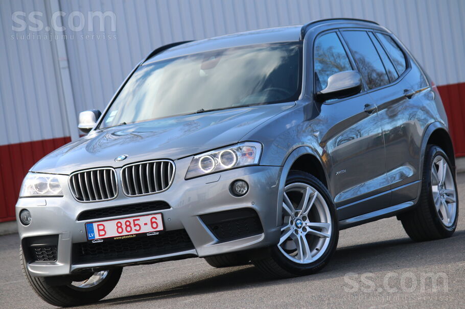 BMW Tikko ievests BMW X3 3.0Td 190kw M-pack. 
