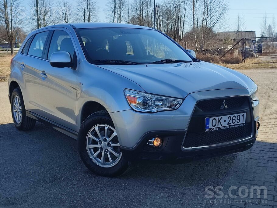 Mitsubishi Asx. 
No Itālijas. 
1.8Di-D 110Kw
Mehāniskā ātrumkārba .
Tehn