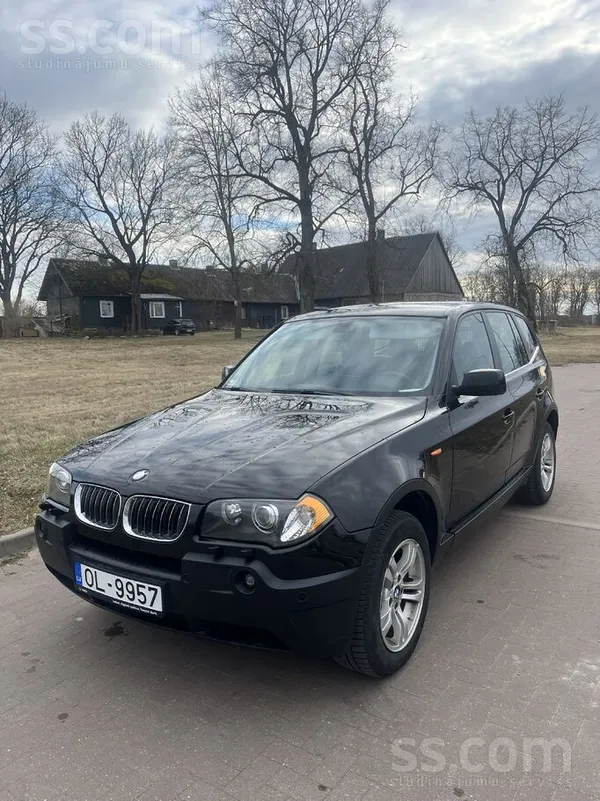 BMW Pārdošanā BMW X3 ar 3.0 dīzeļa motoru, automātiskā