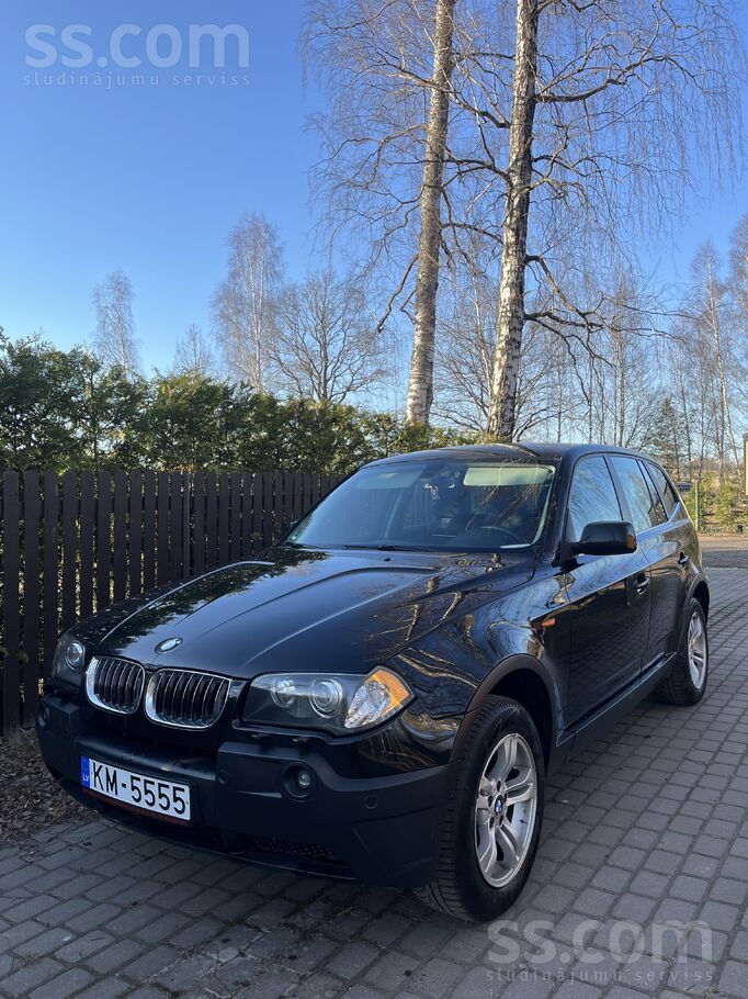 Pārdošanā BMW X3 ar 3.0 dīzeļa motoru, automātiskā kārba. Ievests no Vācijas