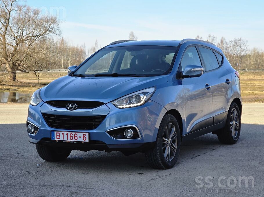 Hyundai ix35 4x4, 2.0 dīzelis (100Kw)
Pārdodam Hyundai ix35 pilnpiedziņas
