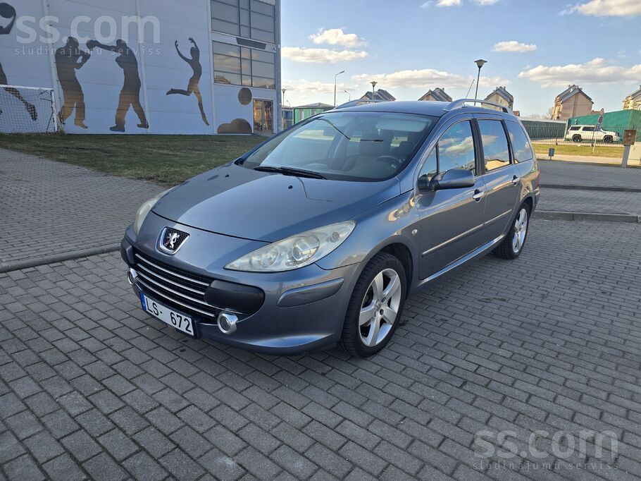 Pārdodu peugeot 307 SW 2.0 103 kw Automats. Jauna Tehniskā apskate. Nodoklis
