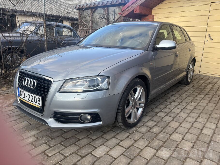 Audi Audi A3 2.0 Tds S line, super ekonomisks 4, 5l/100