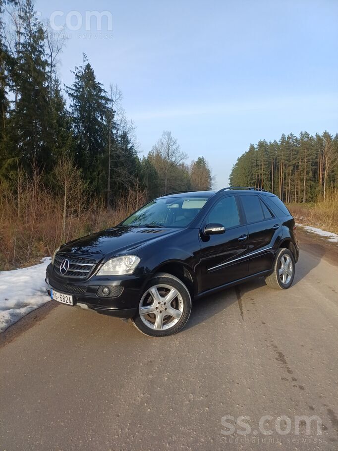 Pārdodu Mercedes Ml320 3.0D 165Kw Svaigi izieta tehniskā apskate (ar pamatpā