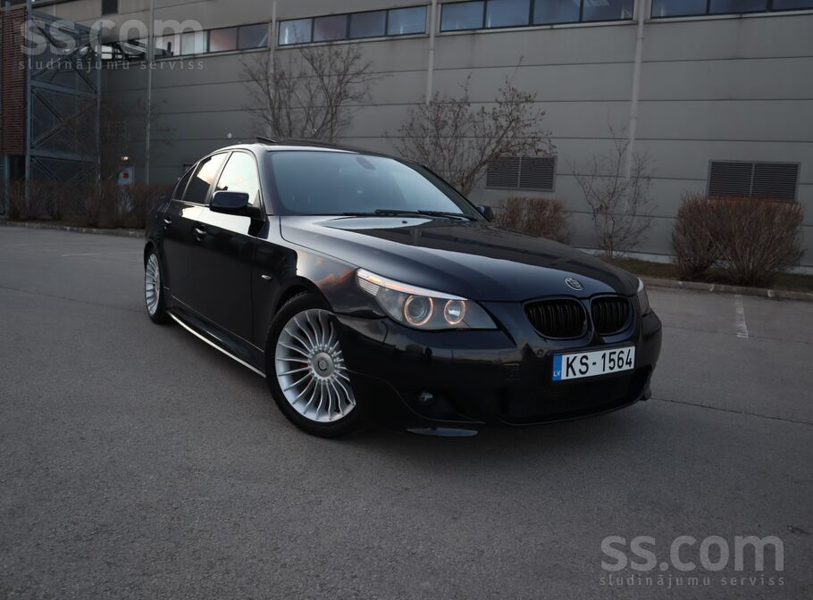 BMW E60, M-Sportpacket, 535D, Automāts, M57 dzinējs, 2