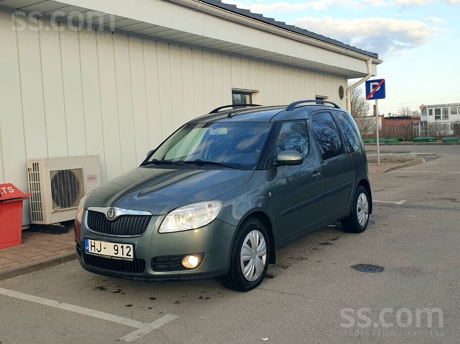 Škoda Roomster 1.4 Dīzelis 51kw. Manuālā ātrumkārba. Patiess pārbaudāms nobr
