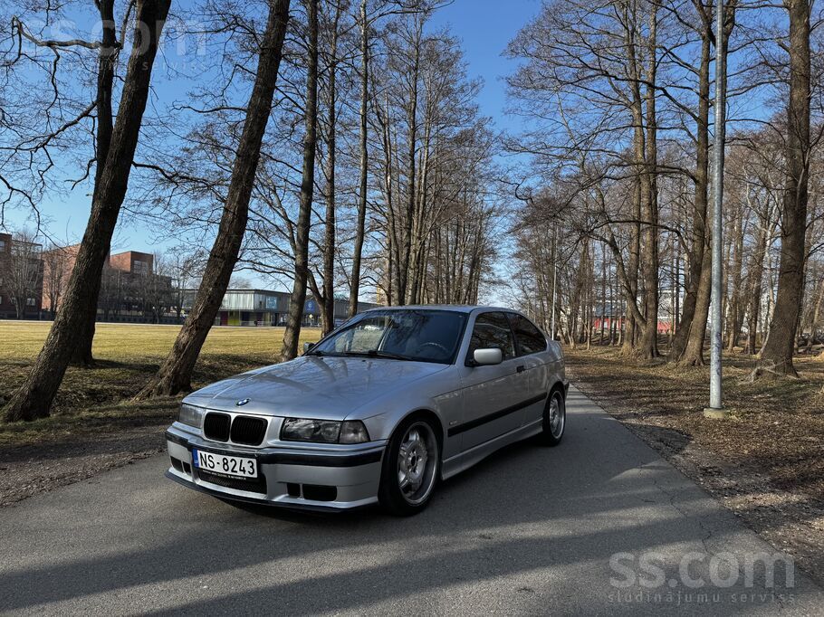 BMW E36 323Ti Motorsport. Pārdodu ļoti labu compactu
Ļoti dzīva virsbūve
D