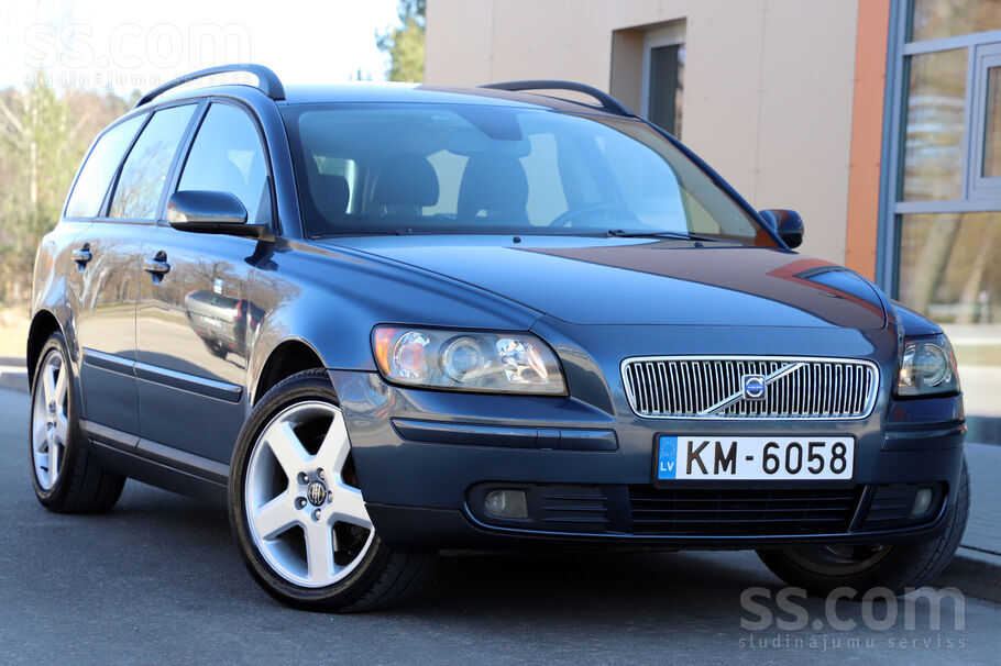 Volvo Volvo V50 2.0D 100kw/136zs Manuāls. Jauna tehniska