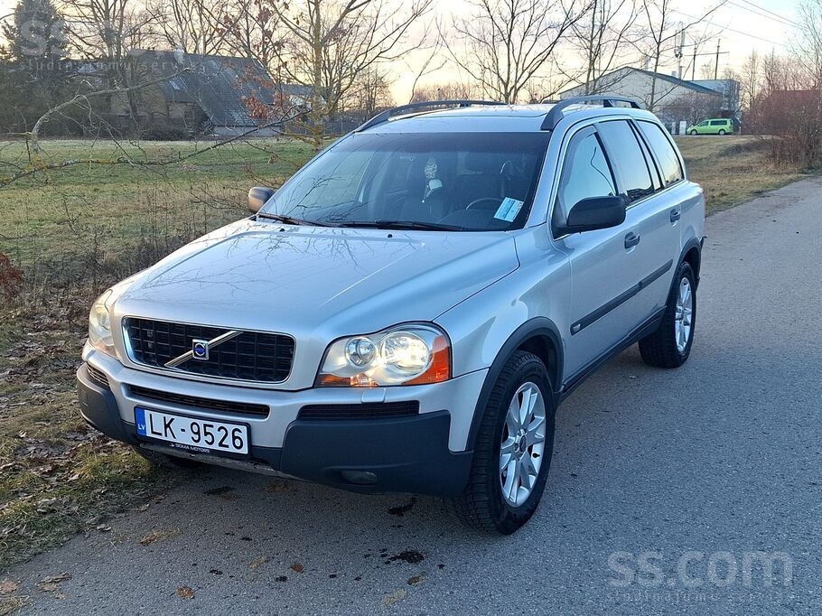 Volvo Volvo Xc90 2005g. 2.4d 120kw, automāts, 7 vietas.